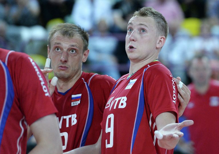 Россияне Сергей Макаров (слева) и Алексей Спиридонов Россияне Сергей Макаров (слева) и Алексей Спиридонов