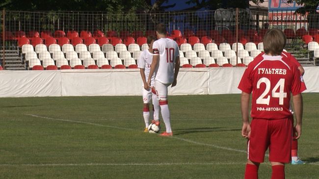 Спартак одержал победу над клубом Уфа. Кадры игры