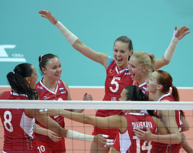 Игроки сборной России