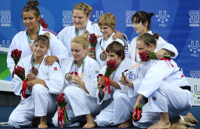 Спортсменки сборной России по дзюдо Спортсменки сборной России по дзюдо