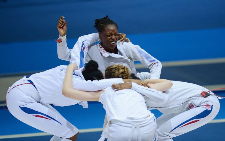 Французские спортсменки Французские спортсменки