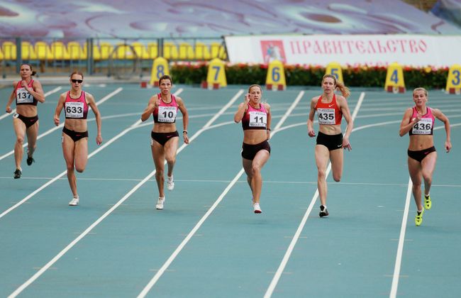 Легкая атлетика. Чемпионат России. 3-й день