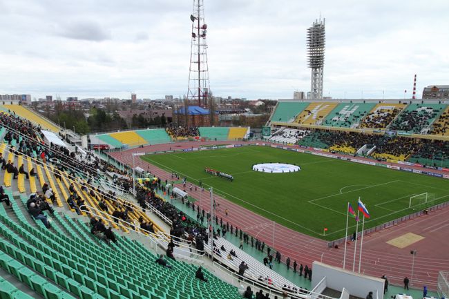 Стадион Кубань в Краснодаре