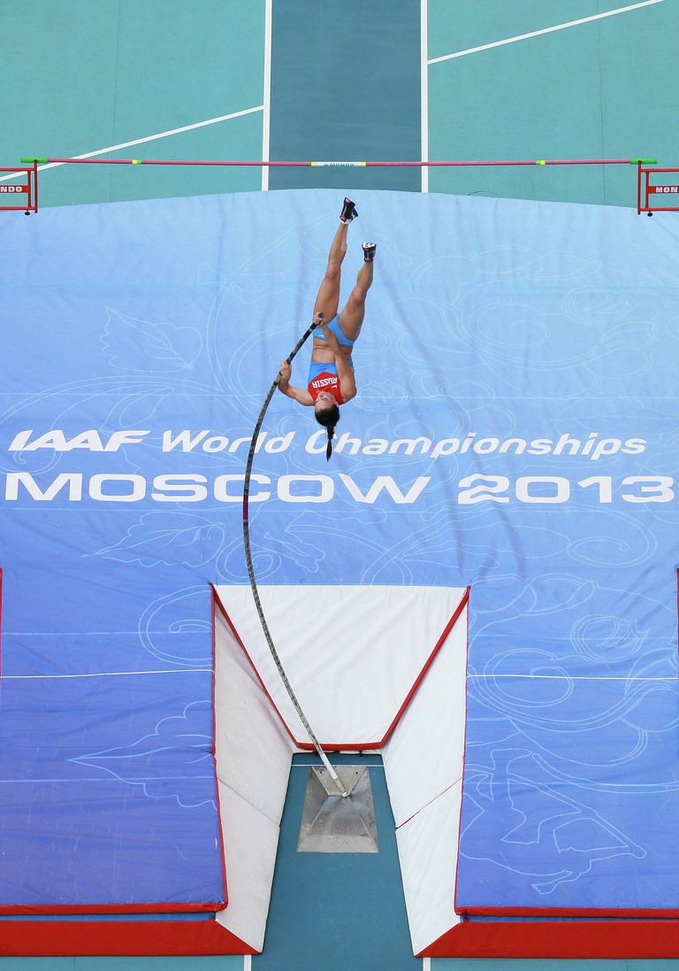 Российская спортсменка Елена Исинбаева