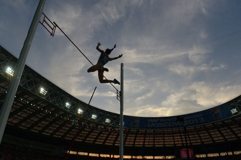 Российская спортсменка Елена Исинбаева