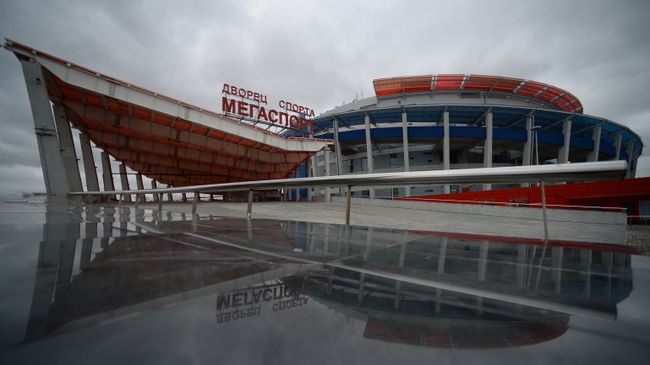 Дворец спорта Мегаспорт на Ходынском поле