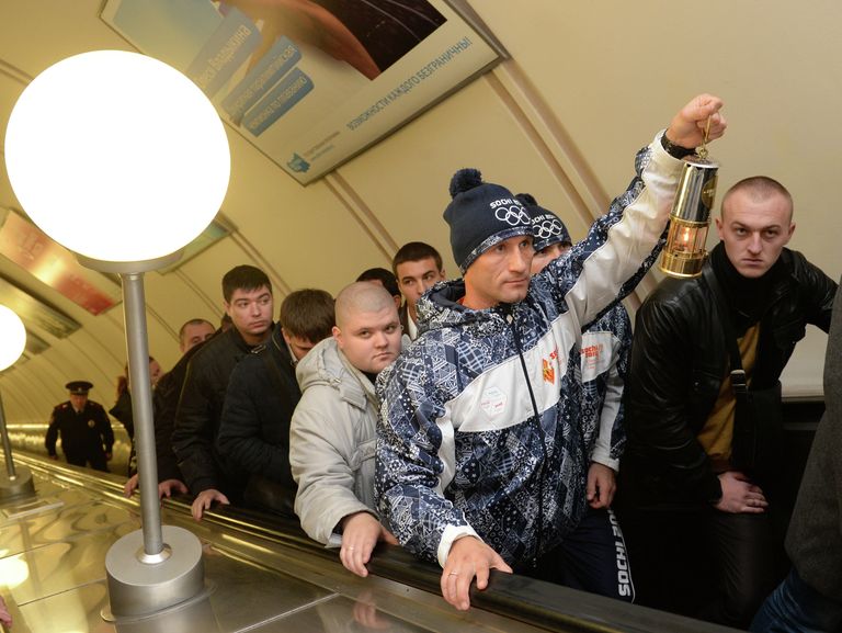 Эстафета Олимпийского огня. Москва. День 3 Эстафета Олимпийского огня. Москва. День 3