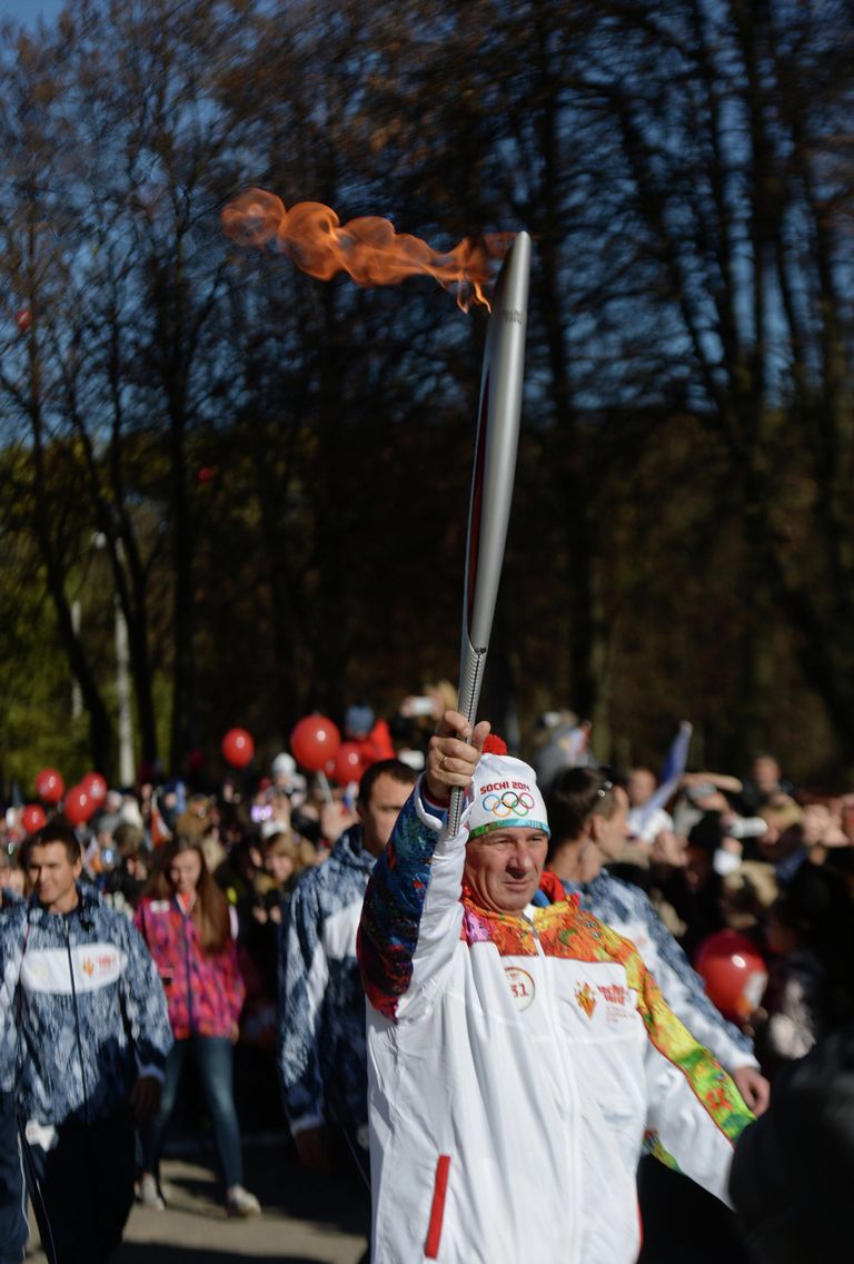 Эстафета Олимпийского огня. Тульская область Эстафета Олимпийского огня. Тульская область