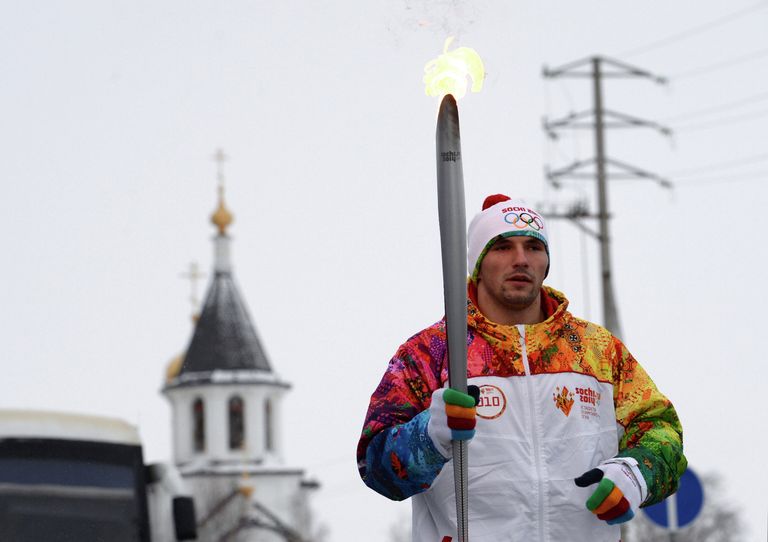 Эстафета Олимпийского огня. Нефтеюганск Эстафета Олимпийского огня. Нефтеюганск
