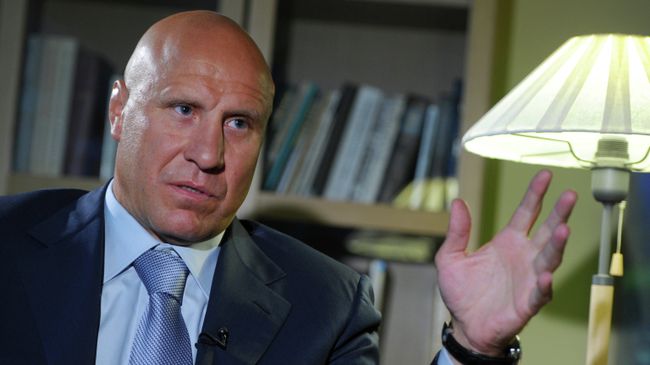 Советский борец греко-римского стиля, президент Федерации спортивной борьбы России (ФСБР) Михаил Мамиашвили