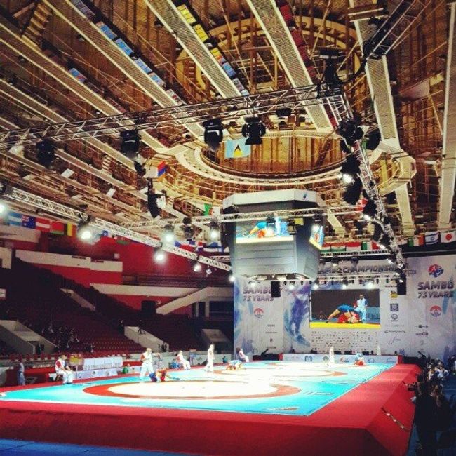 Чемпионат мира-2013 по самбо в Санкт-Петербурге