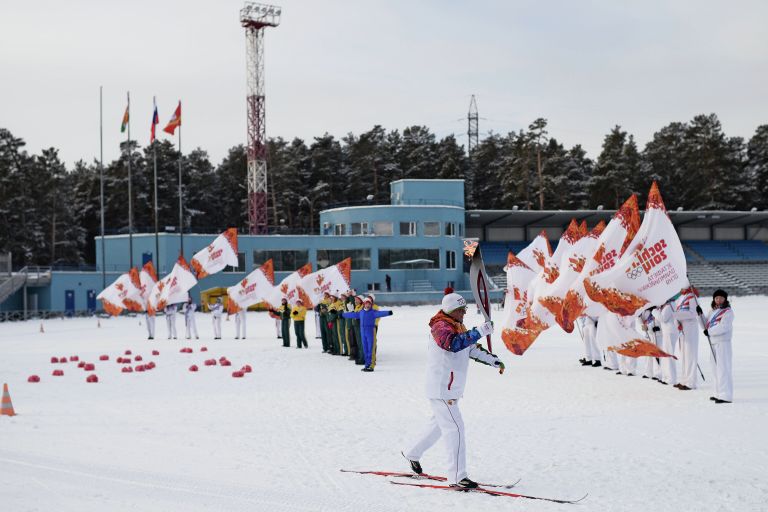 Четырёхкратный олимпийский чемпион по биатлону Александр Тихонов Четырёхкратный олимпийский чемпион по биатлону Александр Тихонов