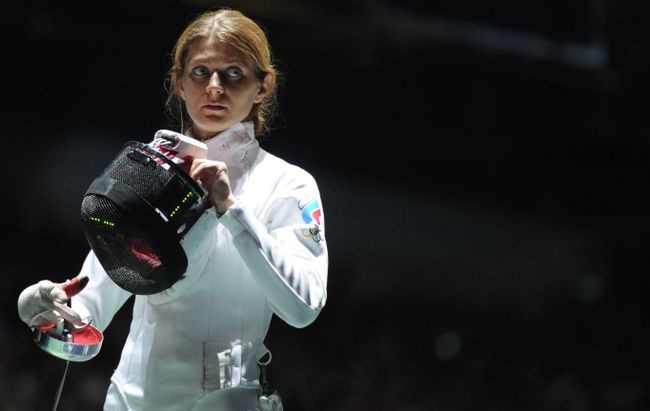 Российская шпажистка Анна Сивкова Российская шпажистка Анна Сивкова