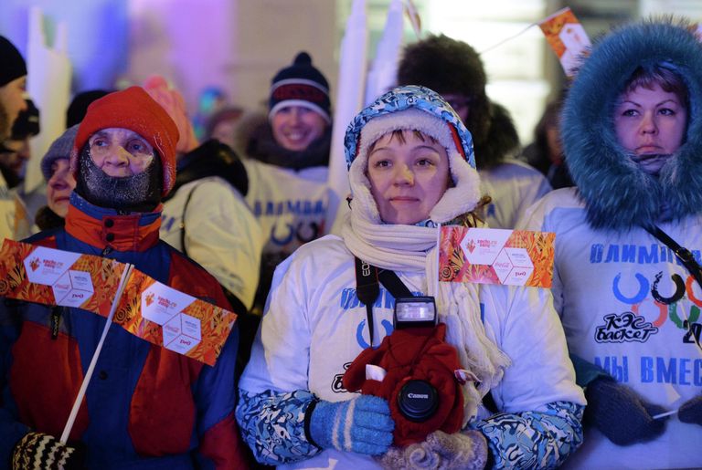 Эстафета Олимпийского огня. Пермь Эстафета Олимпийского огня. Пермь