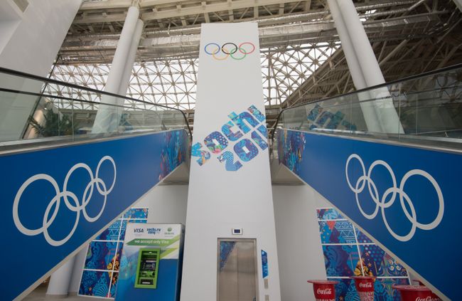 Первый день работы главного медиацентра в Олимпийском парке в Сочи