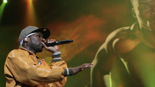 Рэп-исполнитель 50 Cent Рэп-исполнитель 50 Cent