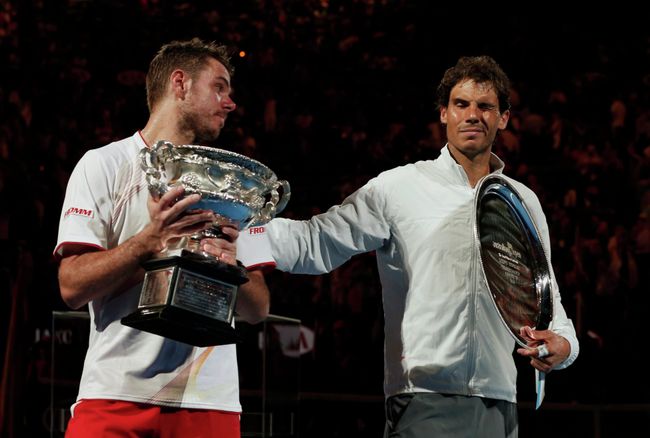 Рафаэль Надаль уступил в финале Станисласу Вавринке. Рафаэль Надаль уступил в финале Станисласу Вавринке.