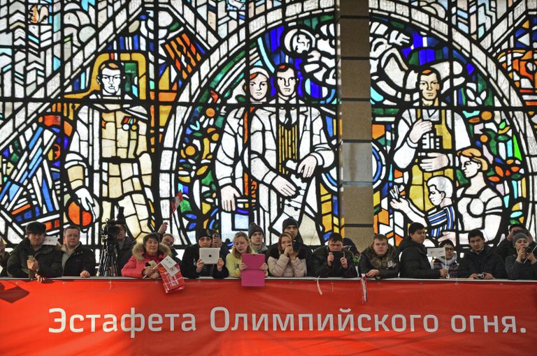 Эстафета Олимпийского огня. Челябинск. День 1