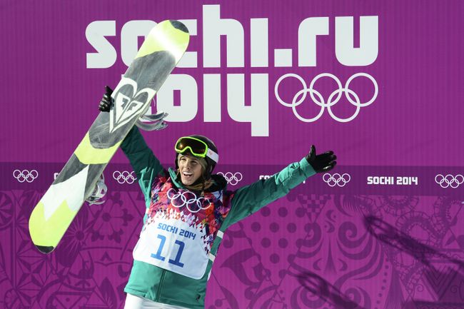 Олимпиада 2014. Сноуборд. Тора Брайт . Слоупстайл. Квалификация Олимпиада 2014. Сноуборд. Тора Брайт . Слоупстайл. Квалификация