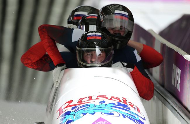 Российский экипаж Александра Касьянова