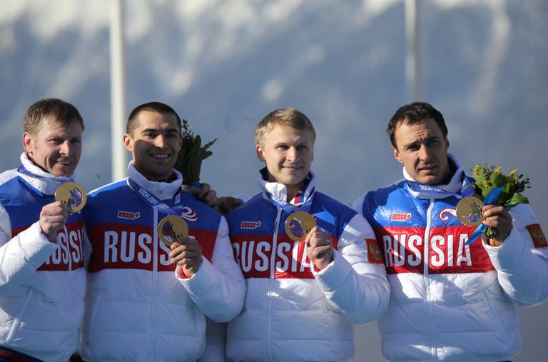 Александр Зубков, Алексей Воевода, Алексей Негодайло и Дмитрий Труненков (слева направо)