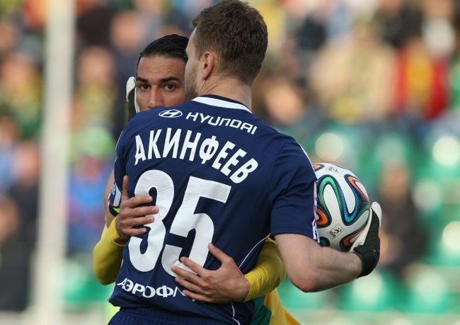 Вратарь ЦСКА Игорь Акинфеев