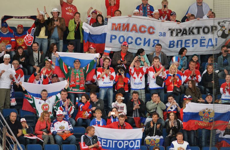 Болельщики сборной России Болельщики сборной России