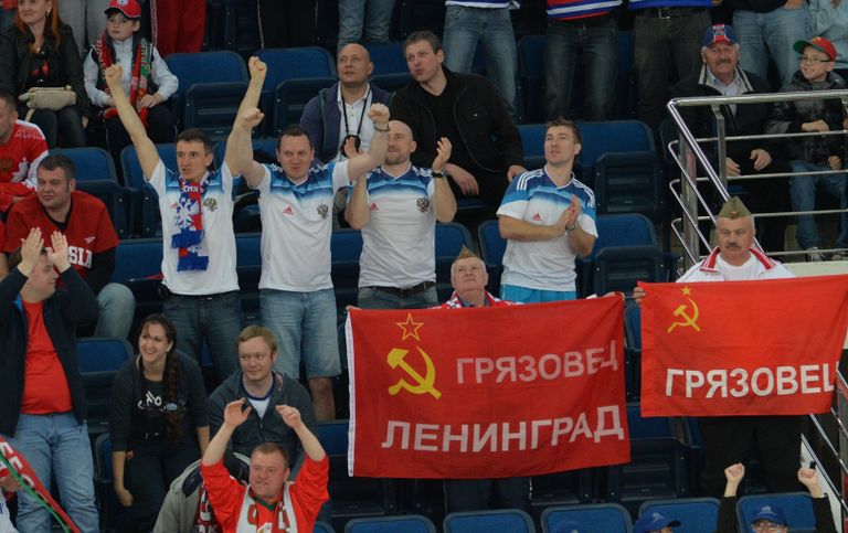 Болельщики сборной России Болельщики сборной России