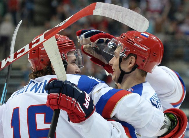 Хоккей. Чемпионат мира. Матч Россия - Белоруссия