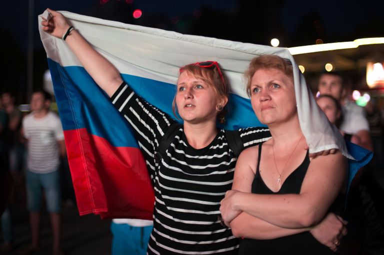 Болельщицы сборной России Болельщицы сборной России