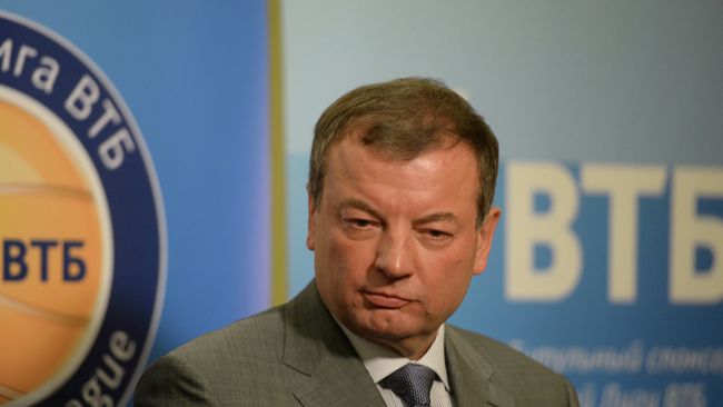 Президент баскетбольной Единой лиги ВТБ Сергей Кущенко