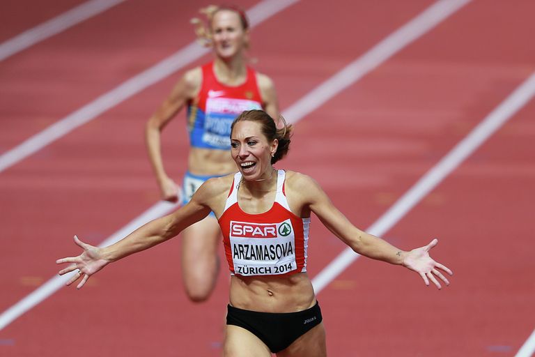 Белорусская бегунья Марина Арзамасова Белорусская бегунья Марина Арзамасова