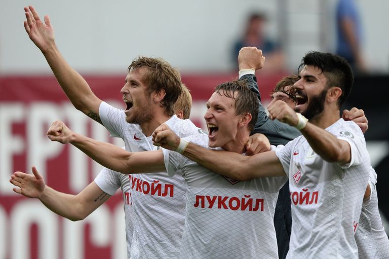 Футболисты Спартака