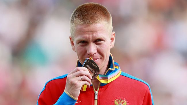 Российский спортсмен Алексей Реунков