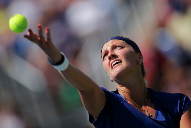 Петра Квитова в третьем круге US Open