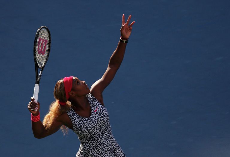 Серена Уильямс в финальном матче US Open Серена Уильямс в финальном матче US Open