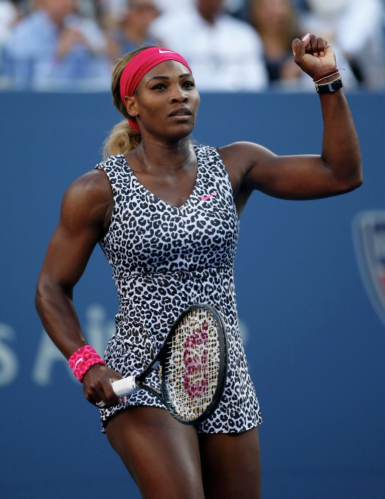 Серена Уильямс в финальном матче US Open Серена Уильямс в финальном матче US Open