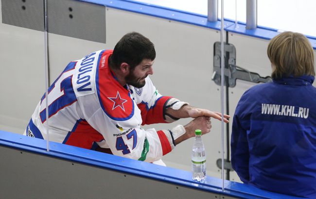 Нападающий ЦСКА Александр Радулов