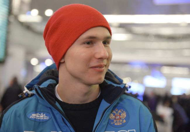 Российский конькобежец Павел Кулижников Российский конькобежец Павел Кулижников