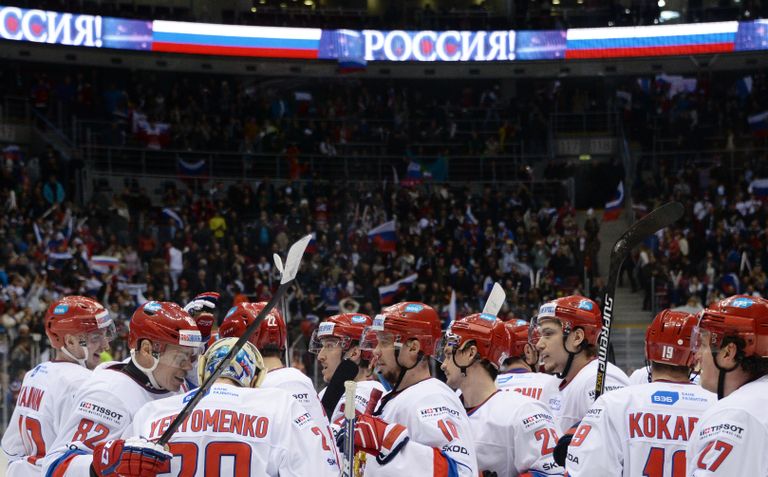 Хоккеисты сборной России