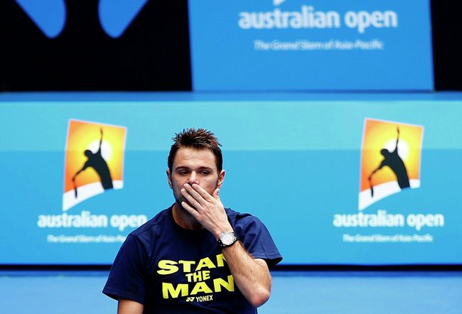 Стэн Вавринка на Australian Open