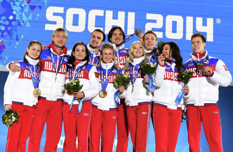 Олимпиада 2014. Церемония награждения. Третий день