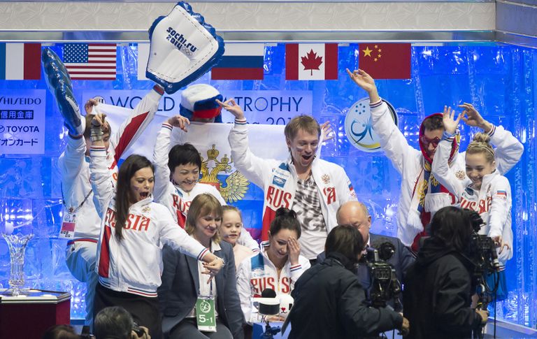Фигуристы команды России Фигуристы команды России