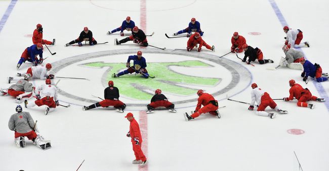 Хоккеисты сборной России Хоккеисты сборной России