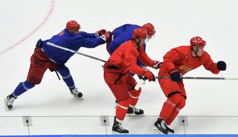 Хоккеисты сборной России Хоккеисты сборной России