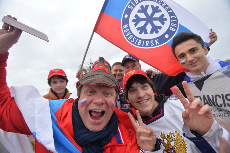 Болельщики сборной России