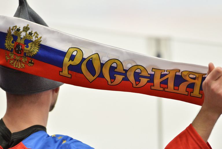 Болельщик сборной России Болельщик сборной России