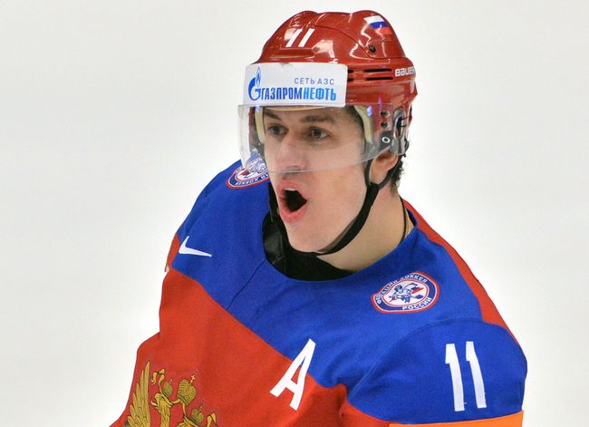 Форвард сборной России Евгений Малкин