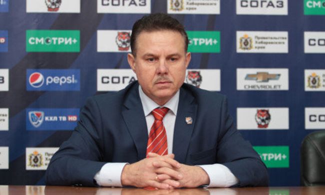 Вице-президент ХК Амур Александр Павлинов