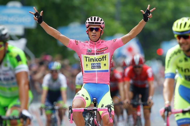 Велогонщик Tinkoff-Saxo Альберто Контадор